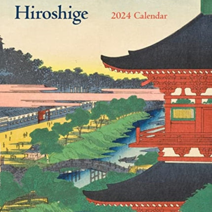 Hiroshige 2024 Wall Calendar