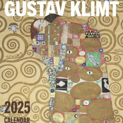 Gustav Klimt 2025 Wall Calendar