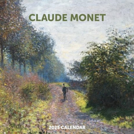 Claude Monet 2025 Wall Calendar