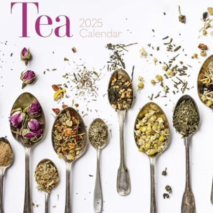 Tea 2025 Wall Calendar