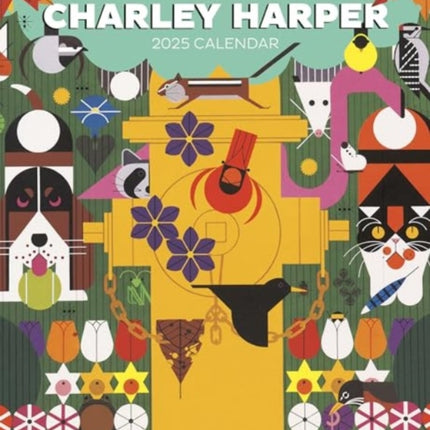 Charley Harper 2025 Wall Calendar