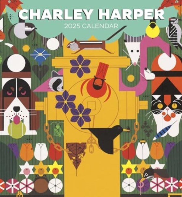 Charley Harper 2025 Wall Calendar