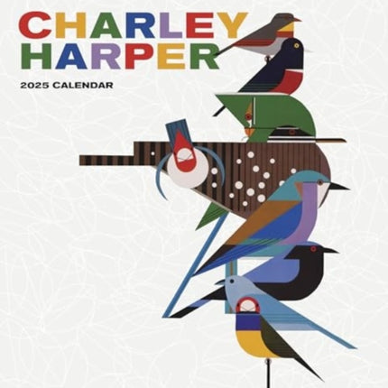 Charley Harper 2025 Mini Wall Calendar