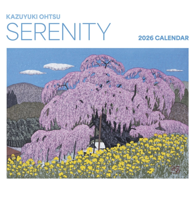 Serenity Kazuyuki Ohtsu 2026 Wall Calendar