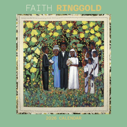 Faith Ringgold 2026 Wall Calendar