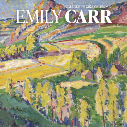 Emily Carr 2026 Wall Calendar