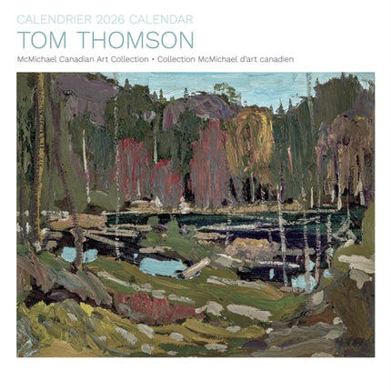 Tom Thomson 2026 Wall Calendar
