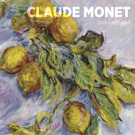 Claude Monet 2026 Wall Calendar