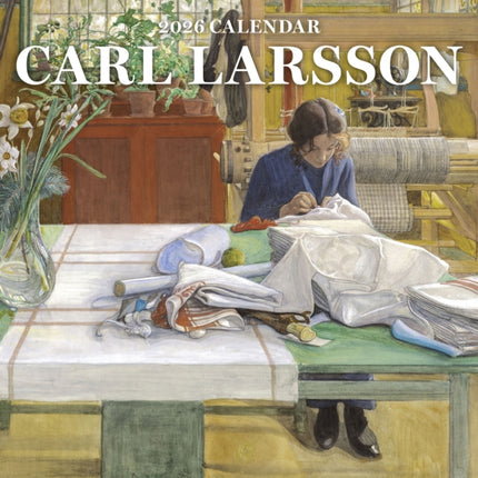 Carl Larsson 2026 Wall Calendar