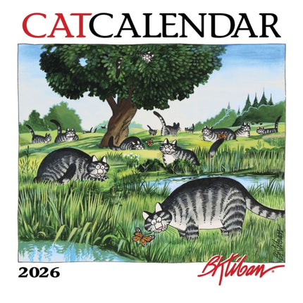 B. Kliban CatCalendar 2026 Wall Calendar