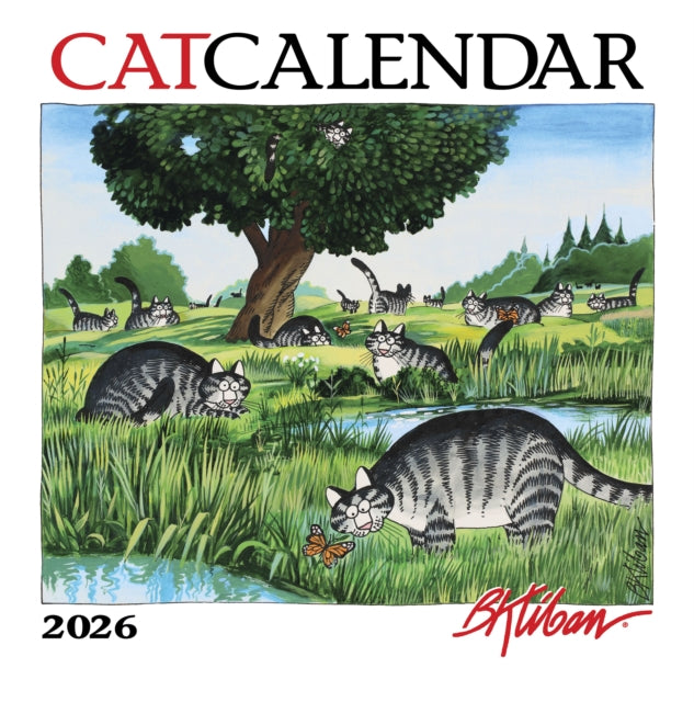 B. Kliban CatCalendar 2026 Wall Calendar