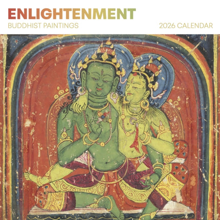 Enlightenment Buddhist Paintings 2026 Wall Calendar