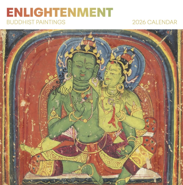 Enlightenment Buddhist Paintings 2026 Wall Calendar