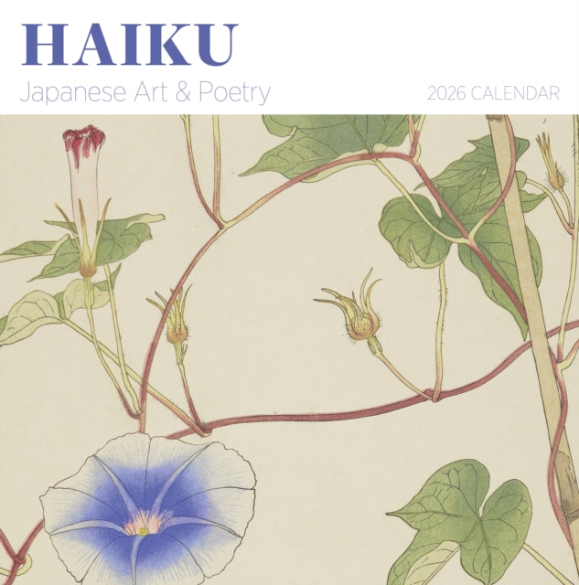 Haiku Japanese Art and Poetry 2026 Wall Calendar