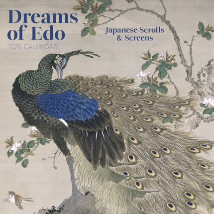 Dreams of Edo Japanese Scrolls  Screens 2026 Wall Calendar