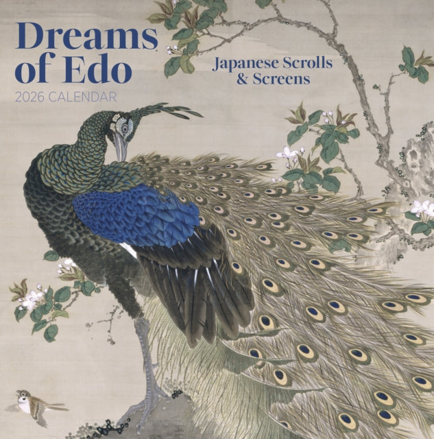 Dreams of Edo Japanese Scrolls  Screens 2026 Wall Calendar