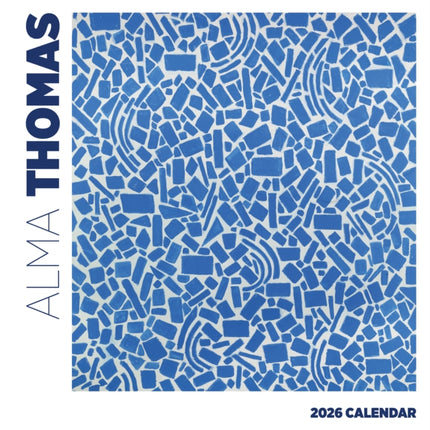 Alma Thomas 2026 Wall Calendar