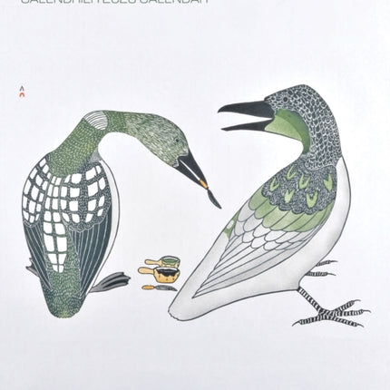 Inuit Art Kinngait 2026 Mini Wall Calendar