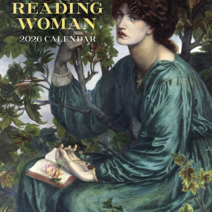 Reading Woman 2026 Mini Wall Calendar