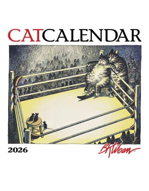 B. Kliban CatCalendar 2026 Mini Wall Calendar