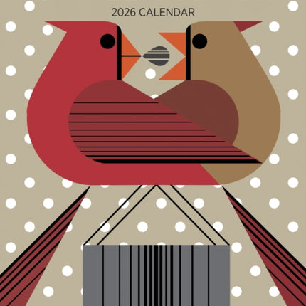 Charley Harper 2026 Mini Wall Calendar