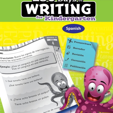 180 Days Writing for Kindergarten