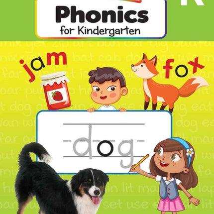 180 Days Phonics for Kindergarten