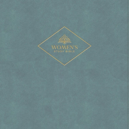 CSB Womens Study Bible Earthen Teal Suedesoft Leathertouch