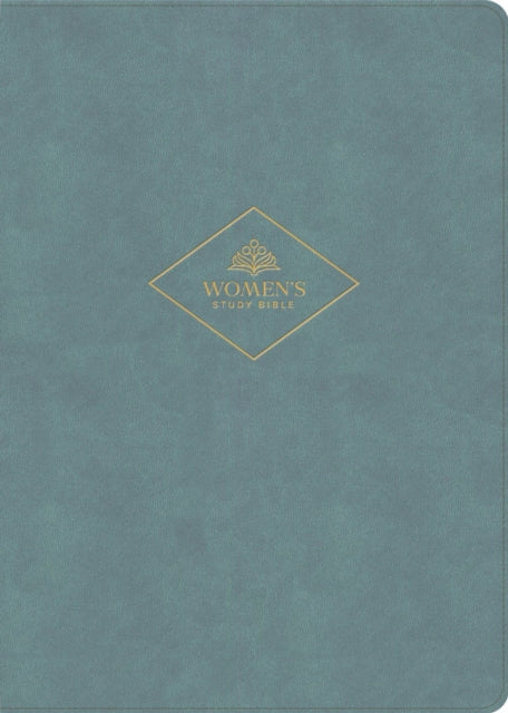 CSB Womens Study Bible Earthen Teal Suedesoft Leathertouch