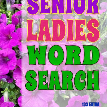Senior Ladies Word Search