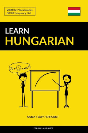 Learn Hungarian  Quick  Easy  Efficient 2000 Key Vocabularies