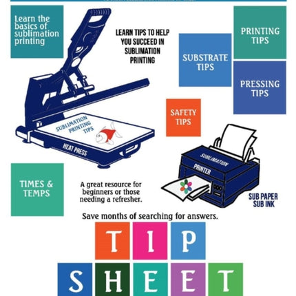 Sublimation Printing Tip Sheet