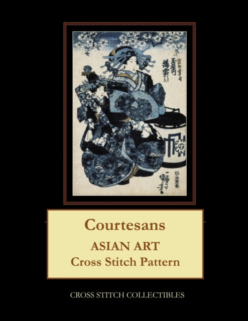 Courtesans: Asian Art Cross Stitch Pattern