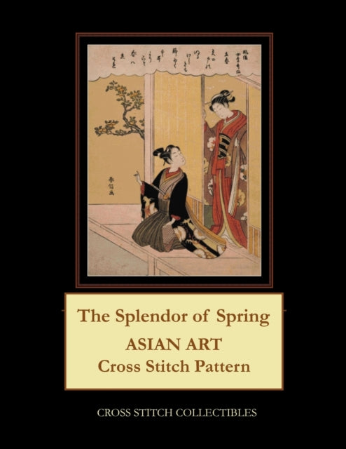 The Splendor of Spring: Asian Art Cross Stitch Pattern