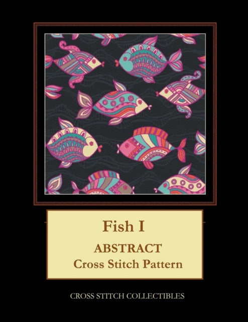 Fish I: Abstract Cross Stitch Pattern