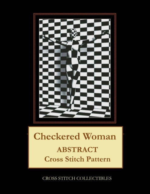 Checkered Woman: Abstract Cross Stitch Pattern