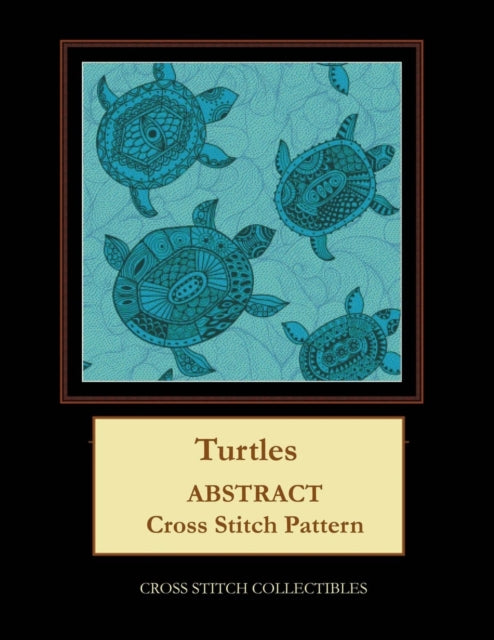 Turtles: Abstract Cross Stitch Pattern