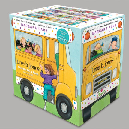 Junie B. Jones Books in a Bus 28Book Boxed Set