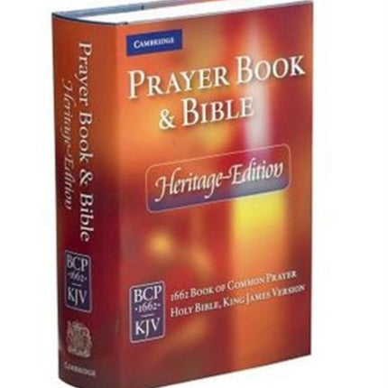 Heritage Edition Prayer Book and Bible CPKJ421