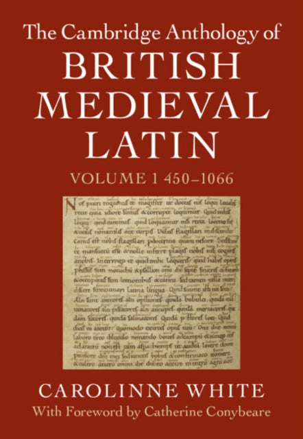 The Cambridge Anthology of British Medieval Latin Volume 1 4501066