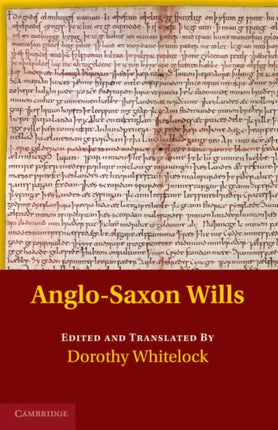 AngloSaxon Wills