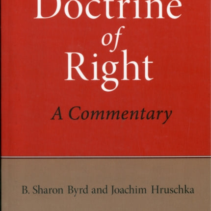 Kants Doctrine of Right