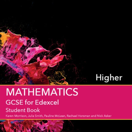 GCSE Mathematics for Edexcel Higher Student Book