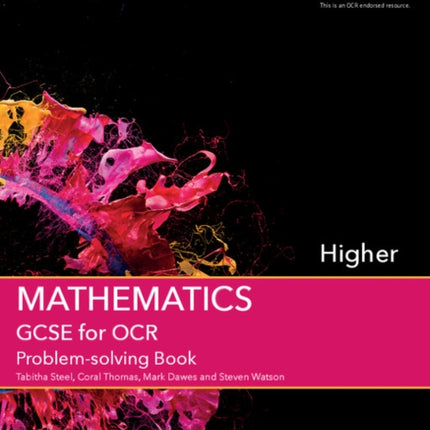 GCSE Mathematics for OCR Higher Problemsolving