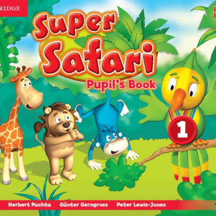 Super Safari Level 1 Pupils Book with DVDROM