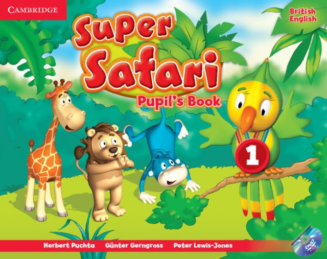 Super Safari Level 1 Pupils Book with DVDROM