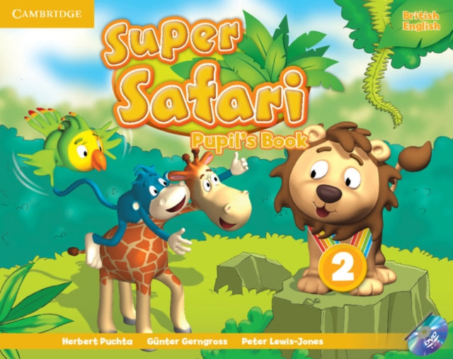 Super Safari Level 2 Pupils Book with DVDROM Super Minds