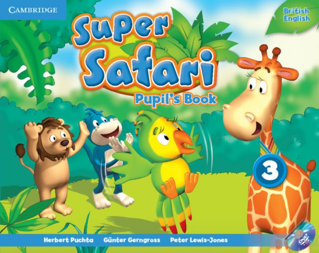 Super Safari Level 3 Pupils Book with DVDROM Super Minds