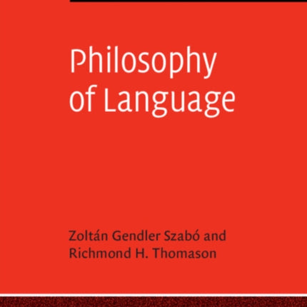 Philosophy of Language