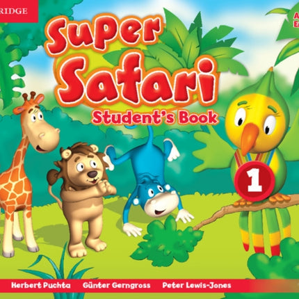 Super Safari American English Level 1 Students Book with DVDROM Super Minds